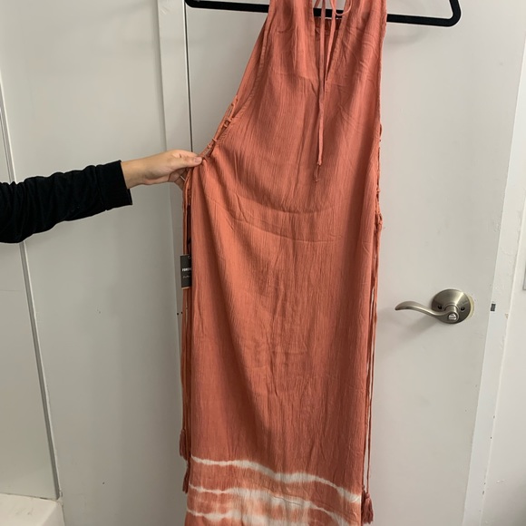 ✨Host Pick💞 Forever 21 Tie-Dye Lace-Up Maxi Dress - Picture 7 of 8
